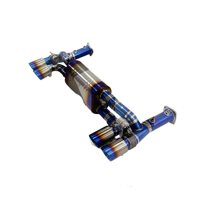 Performance Titanium alloy Tube Vacuum Catback Exhaust System -  Porsche 911 991.2 Turbo S 3.8T.