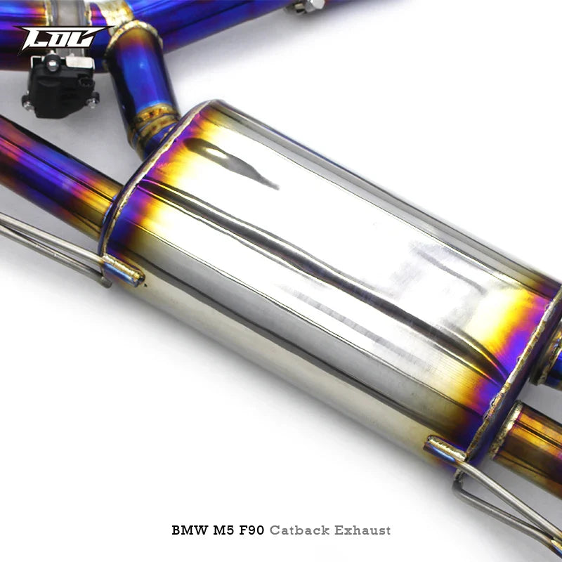 Titanium Valved Exhaust System -  BMW M5 F90 M850i M8 F92 4.4T 2018-2023.