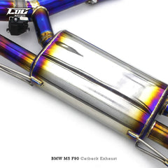Titanium Valved Exhaust System -  BMW M5 F90 M850i M8 F92 4.4T 2018-2023.