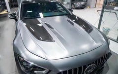 Carbon Fiber Vented Hood bonnet - Mercedes-Benz AMG GT43 GT50 GT53 GT63 GT.