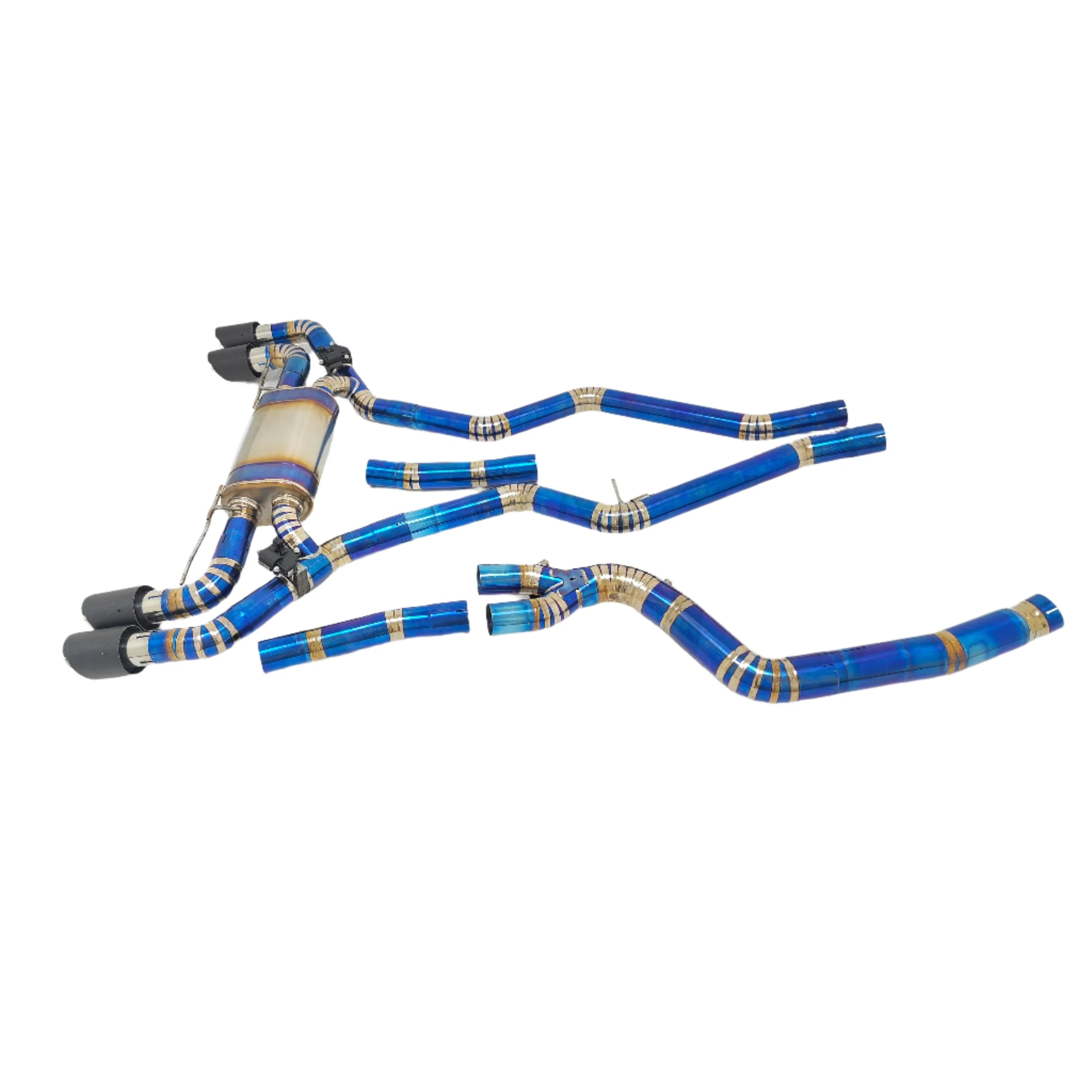 Valved Full Titanium Exhaust system - BMW B58 3.0T G20/G22/ & G42 M340i.