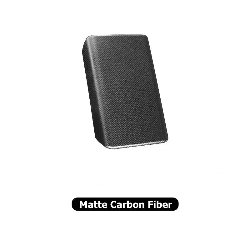 Dry carbon Fiber Armrest Overlay - Tesla Model 3 (HighLand 2024+).