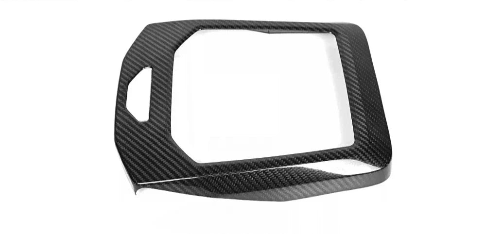 Carbon Fiber Center Console Panel Trim - BMW 5 Series i5 G60 G68 2024.