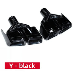 304 Stainless Steel Car Quad Exhaust Tip - Mercedes Benz W212 E63 W204.