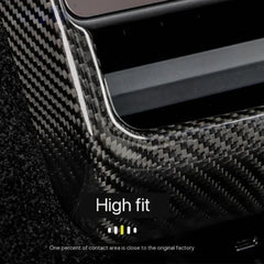 Carbon Fiber Rear Air Outlet Protection Cover - Tesla New Model 3 HighLand.