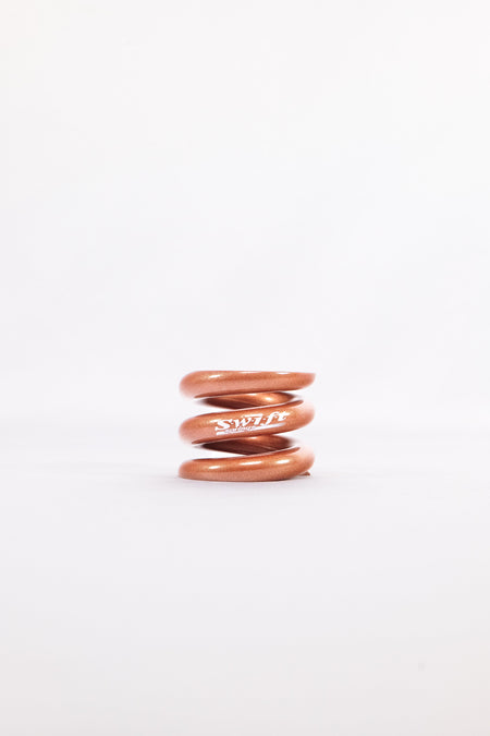 Round Wire Bump Spring - 1.5" Length | 1.99" OD | 6000lbs/inch