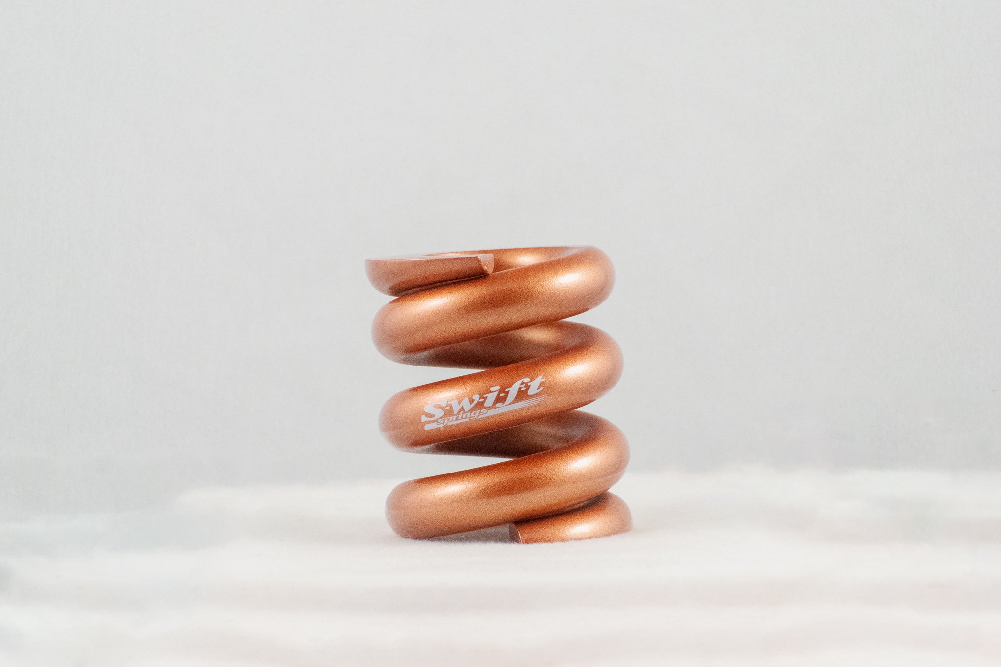 Round Wire Bump Spring - 2.25" Length | 2.0" OD | 8000lbs/inch