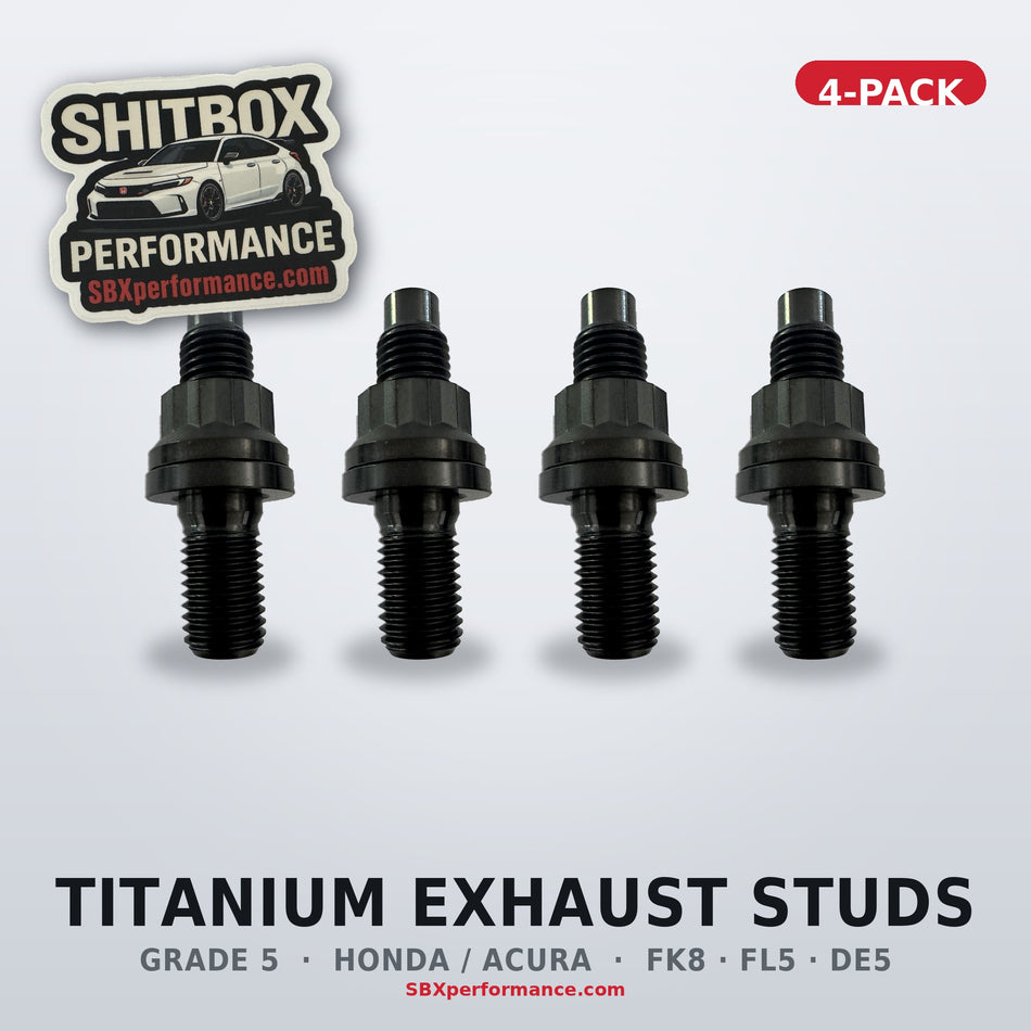 SBX Signature Black Grade 5 Titanium Stud Kit -K20C/L15B
