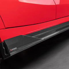 SOOQOO Prepreg Carbon Fiber Side Skirt - BMW X6M F96 X6 G06