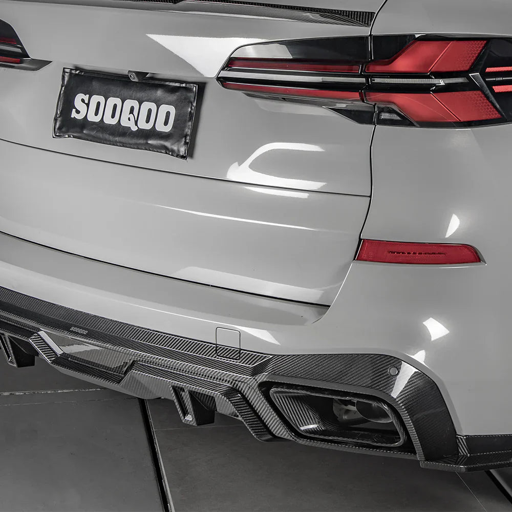 Carbon Fiber Exhaust Tips - BMW X5 G05