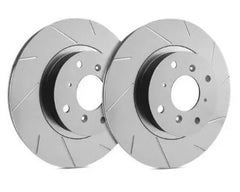 SP Performance Slotted Vented 320mm Brake Rotor Gray ZRC Coating Acura TL Honda Odyssey 2009-2014