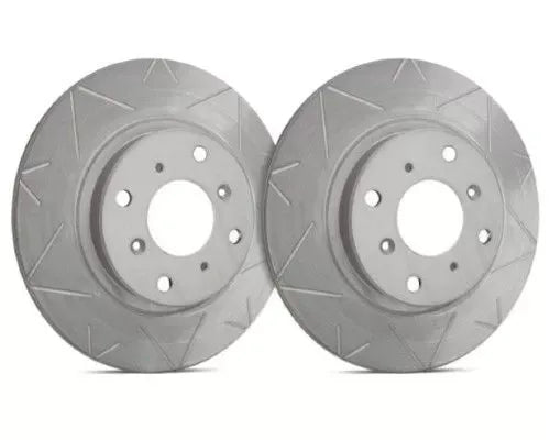 SP Performance Peak Series Slotted Solid 5 Lug Rear Brake Rotor 334mm Gray ZRC Acura TL 2009-2014