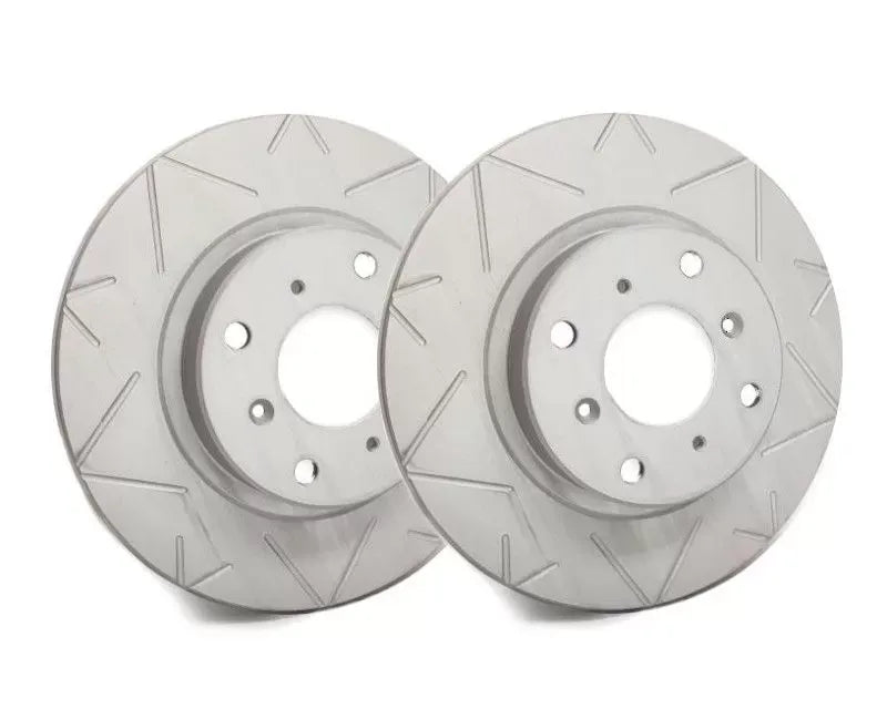 SP Performance Peak Series Slotted Solid 5 Lug Rear Brake Rotor 334mm Gray ZRC Acura TL 2009-2014