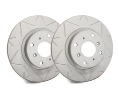 SP Performance Peak Series Slotted Solid 5 Lug Rear Brake Rotor 334mm Gray ZRC Acura TL 2009-2014