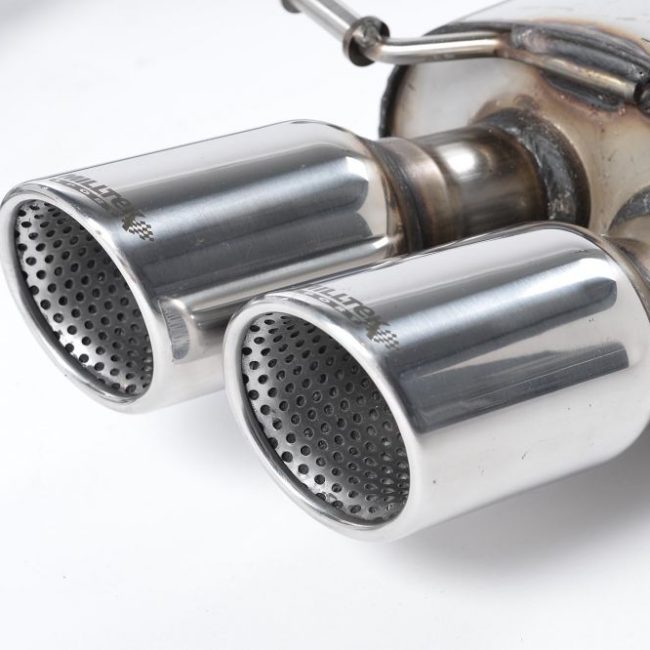 Milltek Resonated Catback Exhaust System w/ Polished Tips &amp; EC Approval for B8 Audi S5 Coupe (manual)