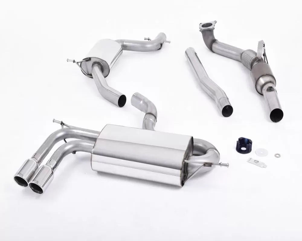 Milltek Full System Downpipe - Race Audi A3 2.0T 2WD Sportback & 3-Door 2004-2012 RACE USE ONLY.