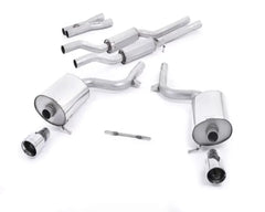 Milltek Full System Catback Resonated | GT100 Tips Audi S4 B6 4.2 V8 2003-2005