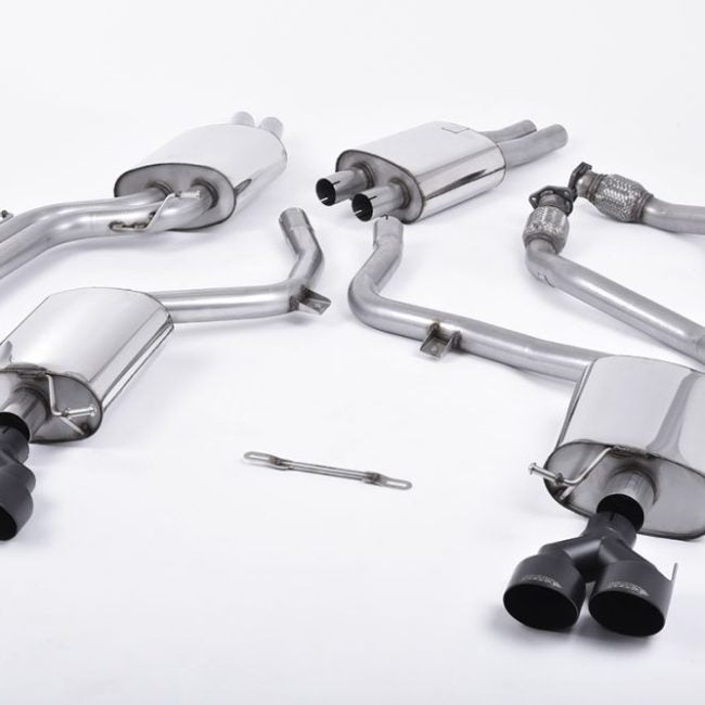 Milltek Resonated Catback Exhaust System for B8.5 Audi S4 / S5 Sportback