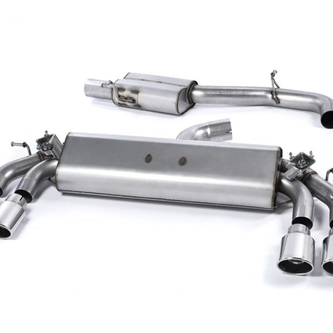 Milltek Valved &amp; Resonated Catback Exhaust System w/ EC Approval for 8V Audi S3 Quattro (3-door)