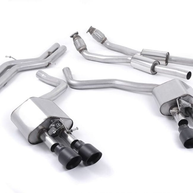 Milltek Valved &amp; Non-Resonated Catback Exhaust System for C7 Audi S6 / S7