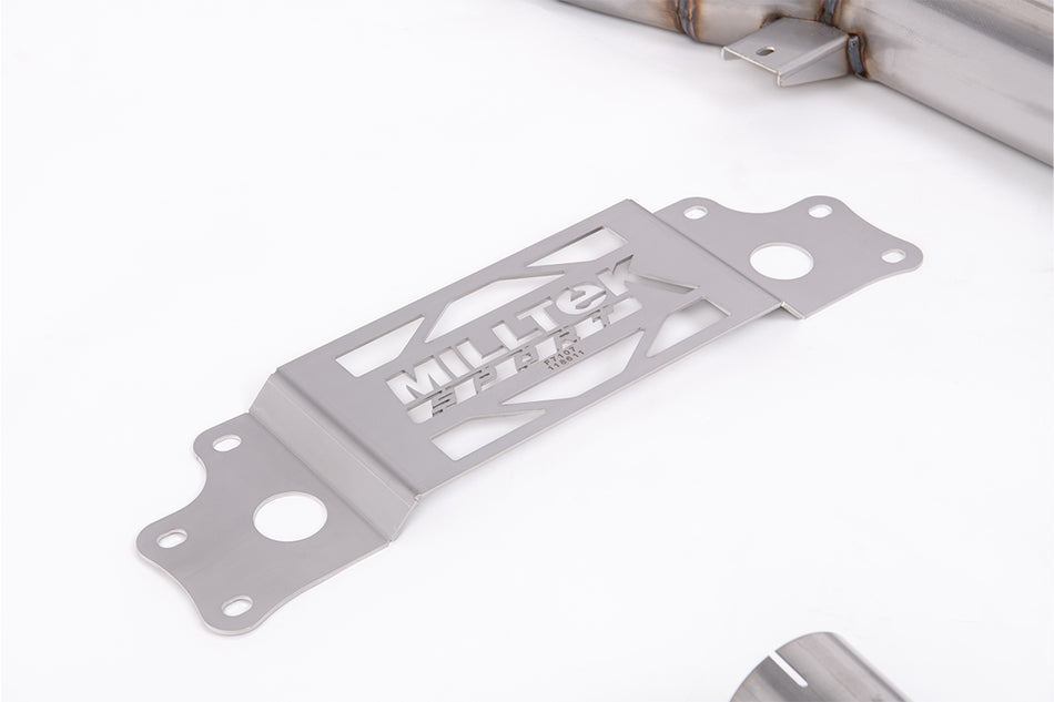 Milltek Non-Resonated 102mm Mid-Pipe | BMW G87 M2 - Fits OE Axle-Back