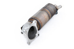 MILLTEK Cast Downpipe with HJS Hi Flow Sports Cat - No CEL (FK8/FL5/DE5)