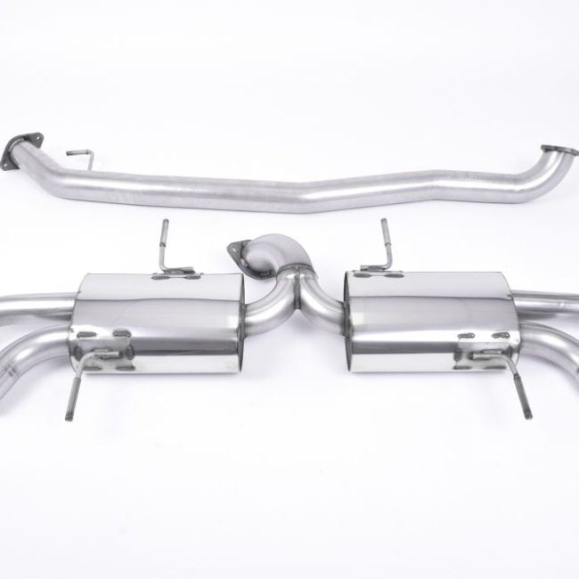 Milltek Non-Resonated Secondary Catback Exhaust System w/ EC Approval for R35 Nissan GT-R