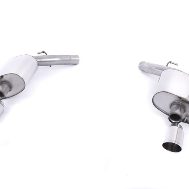 Milltek Rear Silencers w/ Polished Tips for L494 Land Rover Range Rover Sport