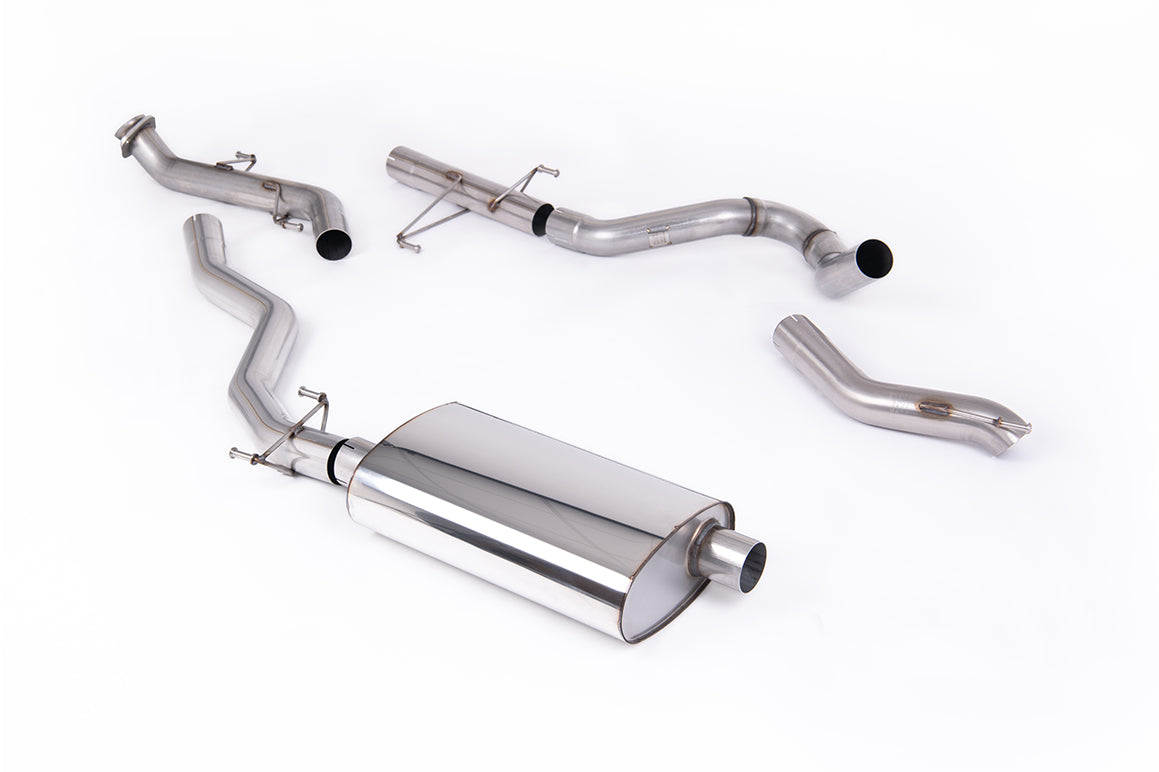 Milltek Non-Resonated Cat-Back | Toyota Tacoma 2.4L Turbo