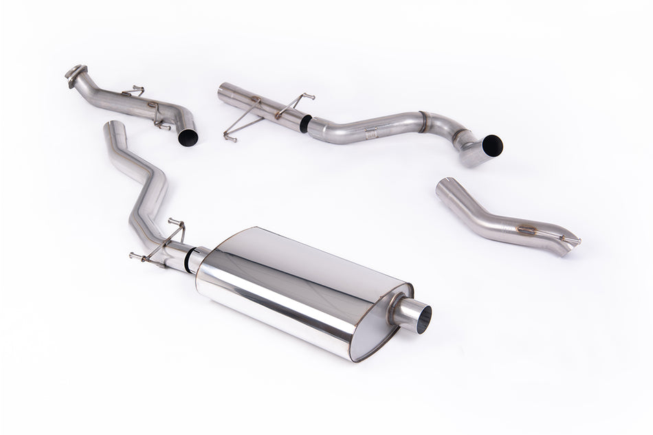 Milltek Non-Resonated Cat-Back | Toyota Tacoma 2.4L Turbo