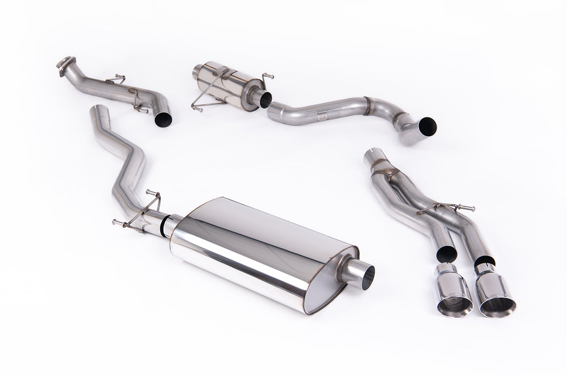 Milltek Resonated Cat-Back Exhaust | Toyota Tacoma 2024+ - Polished Tips