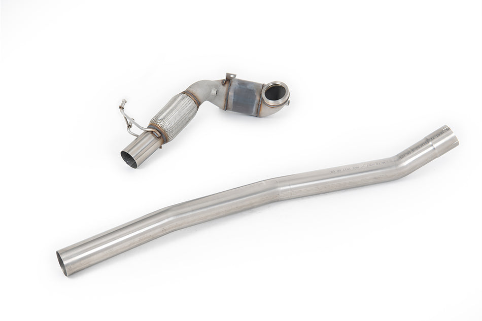 Milltek V2 Large Bore Downpipe Race Cat | VW Golf MK7 R / MK7.5 R [SSXVW711]