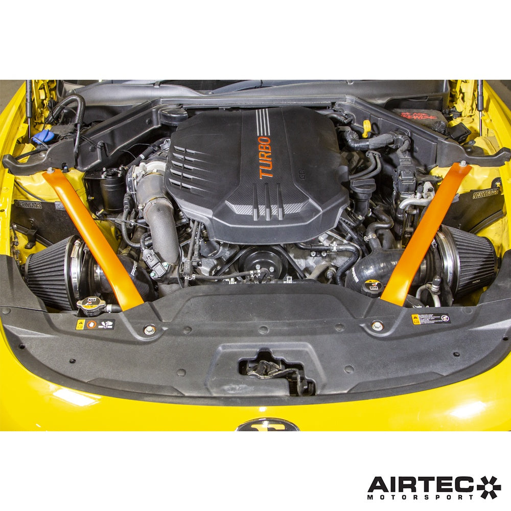 AIRTEC Motorsport Kia Stinger GT Turbo Intake Hoses.