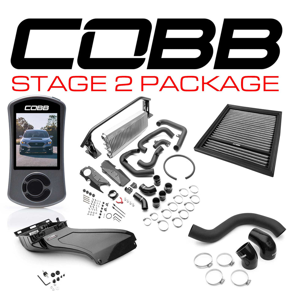 Cobb 2022+ Subaru WRX Stage 2 Power Package w/Silver FMIC