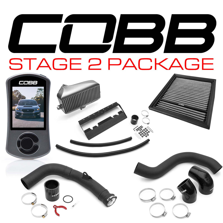 Cobb 22-23 Subaru WRX Stage 2 Power Package - Silver