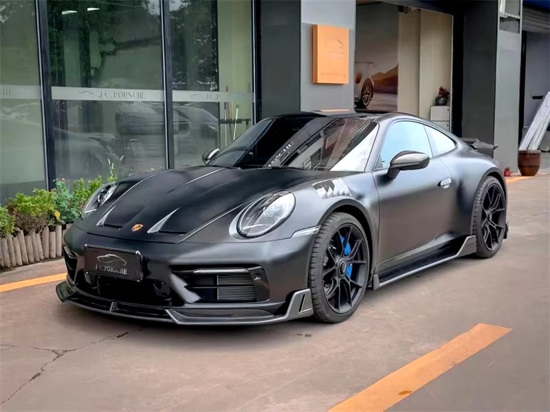 Dry Carbon Fiber DP Style Front Lip - Porsche 911 992 992.2 2019-2023.
