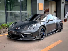 Dry Carbon Fiber DP Style Front Lip - Porsche 911 992 992.2 2019-2023.