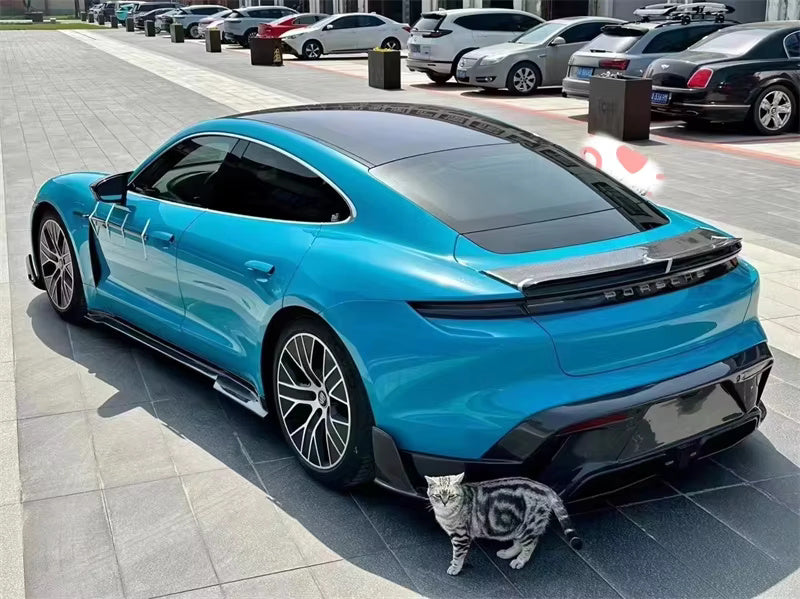 M Carbon Fiber Trunk Spoiler - Porsche  Taycan.