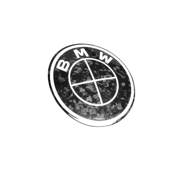 BMW Carbon Fiber roundel Emblem Cover - BMW.