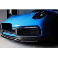 T style Carbon Fiber Front Lip Splitter  - Porsche 992 911 Carrera.