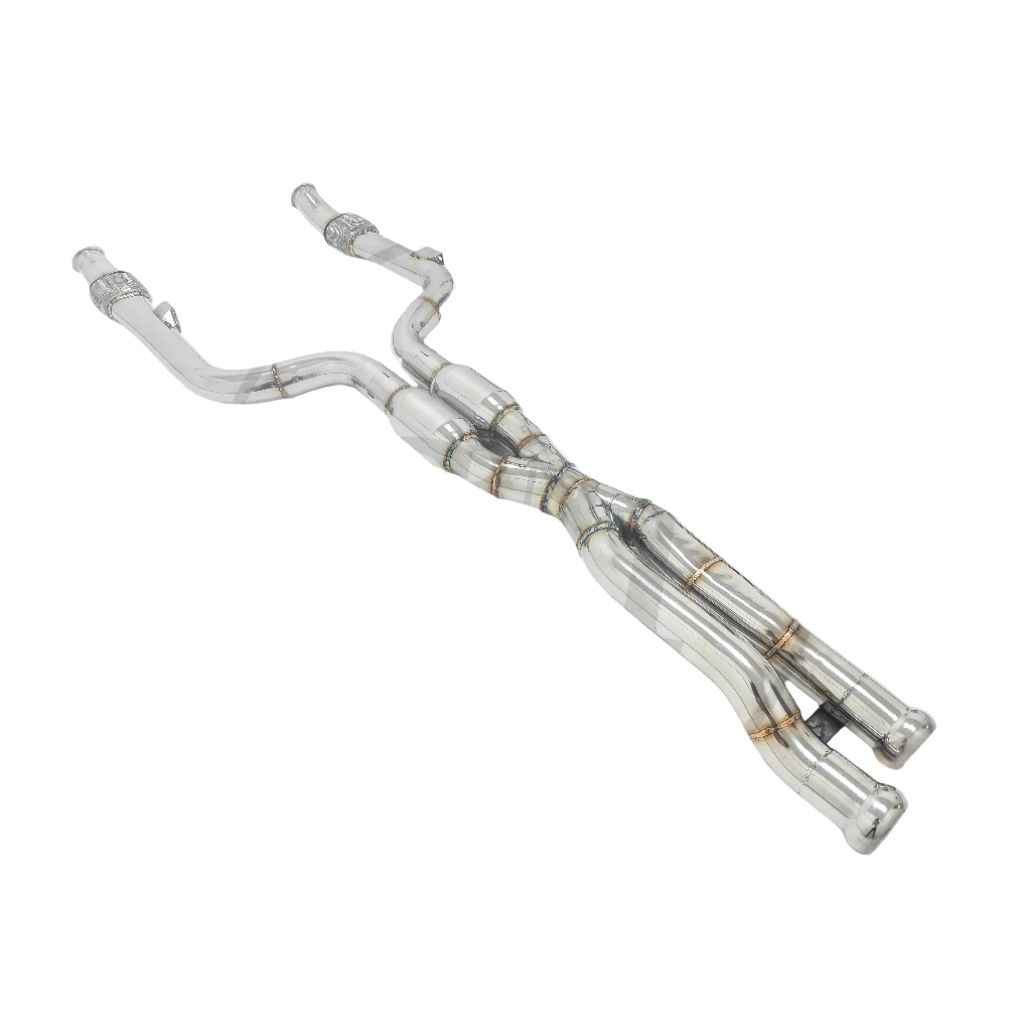 Performance SS304 Exhaust Mid Pipe - Mercedes Benz C43/GLC43 AMG 3.0T.