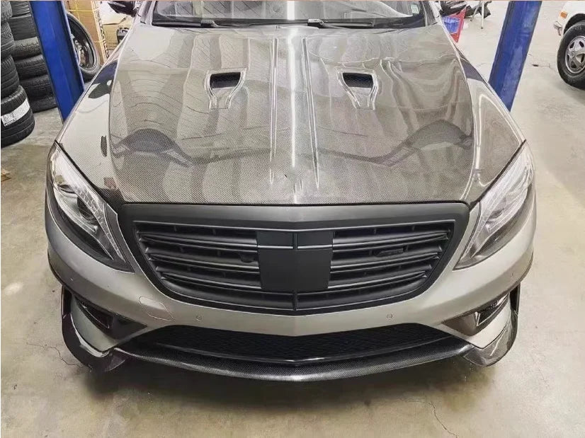 Carbon Fiber Hood - Mercedes-Benz W222 S-Class.