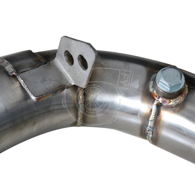 S63 High Flow Catless Exhaust Downpipe - BMW F10 M5 / F13 M6.