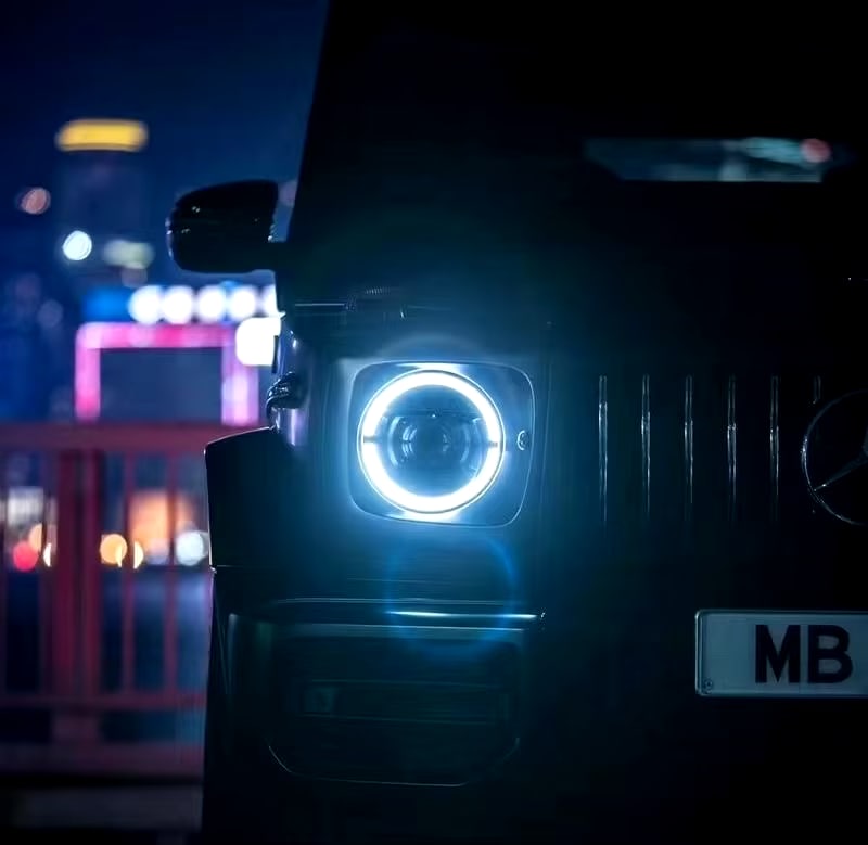 Upgrade W464 Style LED Headlights -  Mercedes Benz G Class G500 G63 W463.
