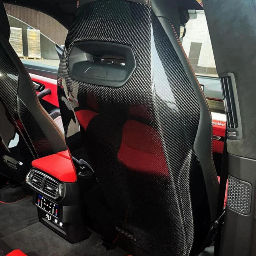 Dry Carbon Fiber Back Seat Cover - Lamborghini URUS