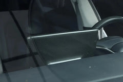 Carbon Fiber Screen Cover - 2023-24 Tesla Model 3 / Y highland.