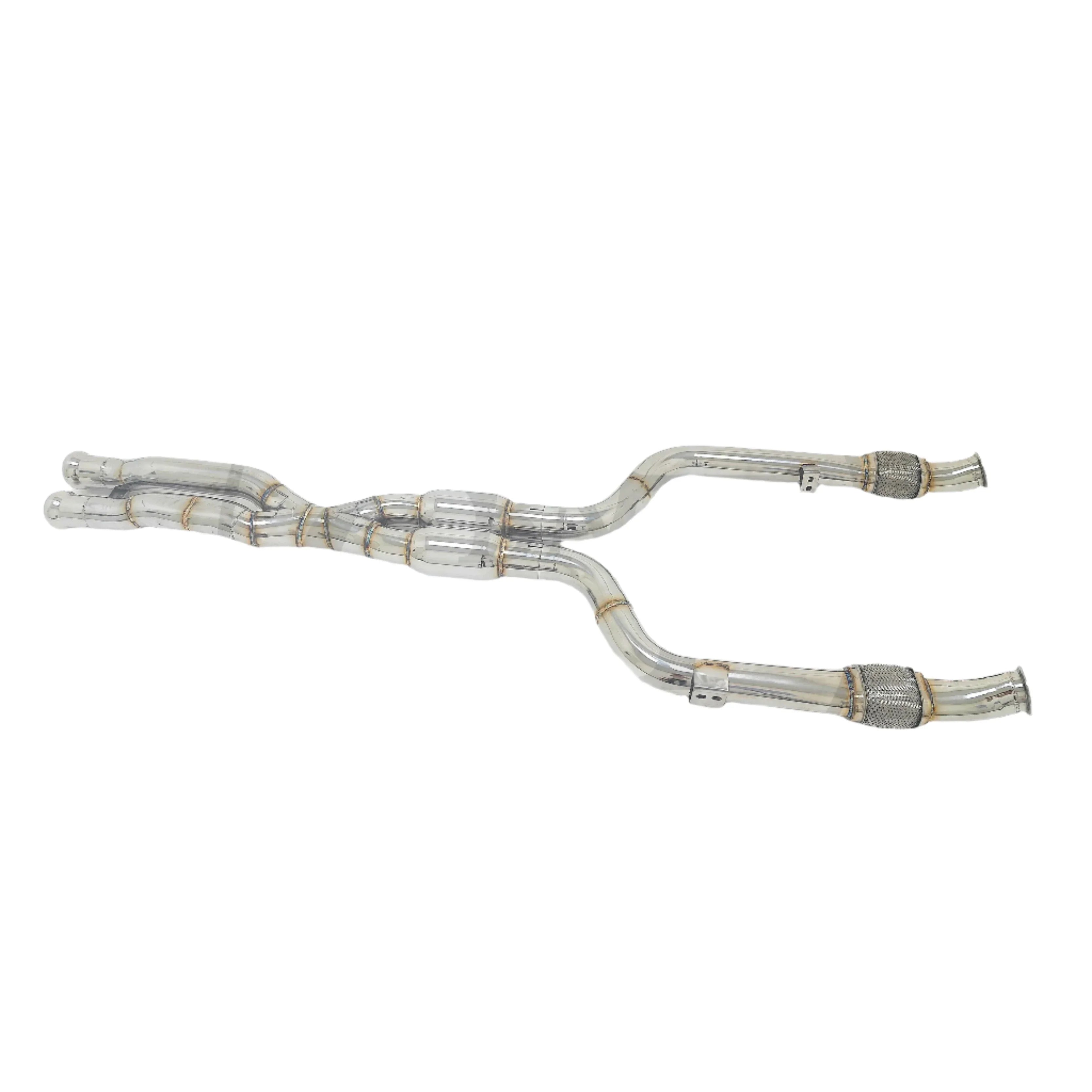 Performance SS304 Exhaust Mid Pipe - Mercedes Benz C43/GLC43 AMG 3.0T.