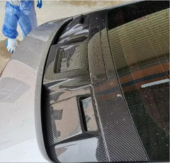 Dry Carbon Fiber Rear Engine Cover Lid - Porsche Carrera 991 992.