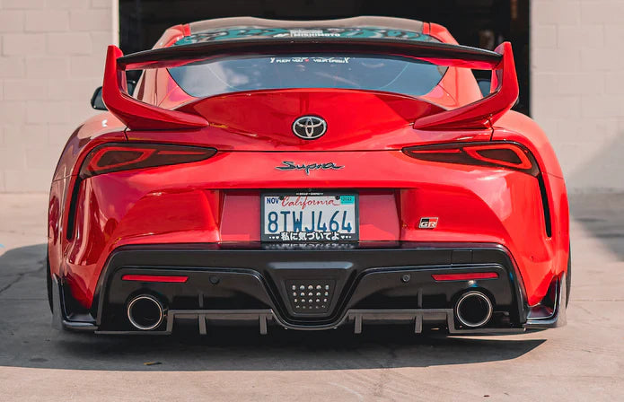 Carbon Fiber Diffuser Extension - TOYOTA SUPRA A90/A91.