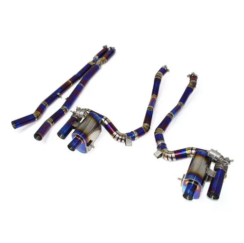 Titanium Full Cat Back Exhaust System - Ferrari 812.